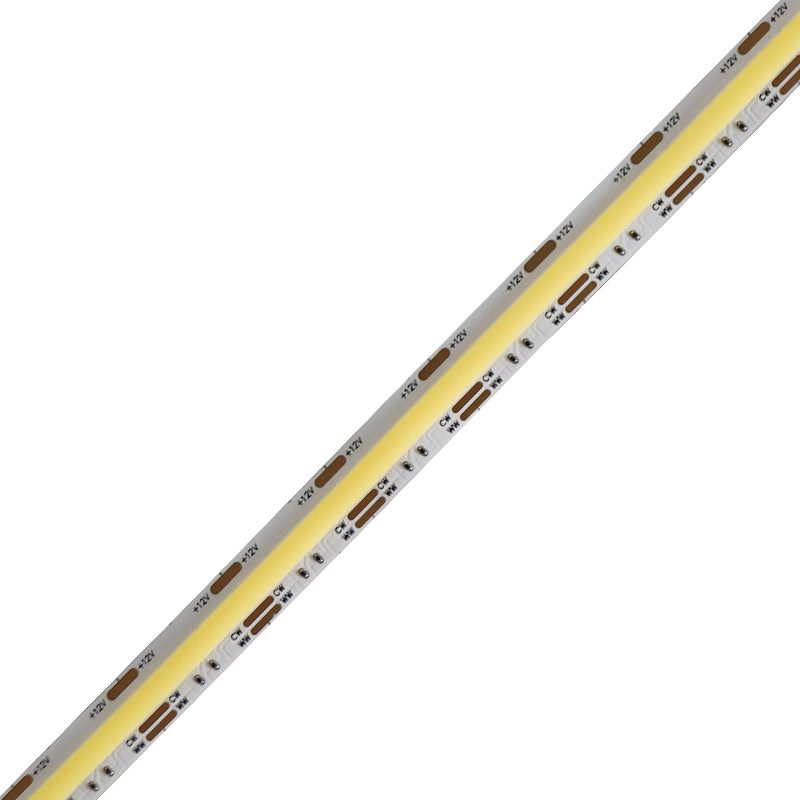 COB CCT双色温灯带高光效800灯每米DC12V